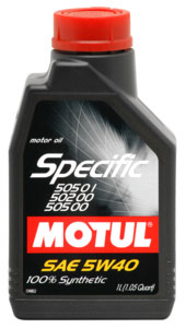   Motul Specific 505 01 502 00 505 00 1