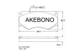 AKEBONO AN-4216WK   ,  