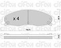 CIFAM 822-698-0 Комплект тормозных колодок, дисковый тормоз