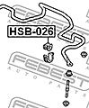 FEBEST HSB026 , 