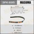 MASUMA 3PK695 