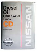 NISSAN KLBD005304   NISSAN 5W30 EXTRA SAVE X CD 4  