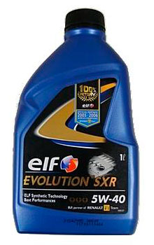   Elf EVOLUTION SXR 5W-40 1