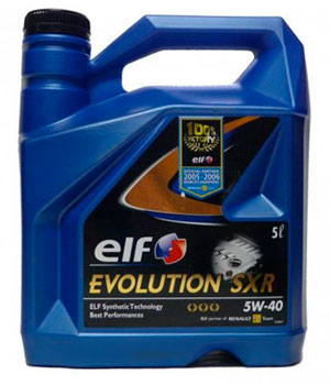   Elf EVOLUTION SXR 5W-40 5