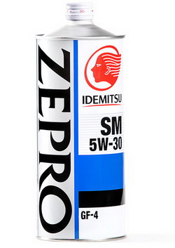 Моторное масло Idemitsu Zepro Touring SM/GF-4 1л