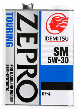 Моторное масло Idemitsu Zepro Touring SM/GF-4 4л