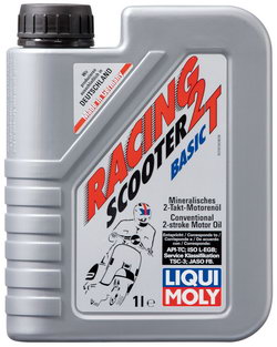 Моторное масло Liqui moly Racing Scooter 2T Basic 1л