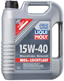   Liqui moly MoS2 Leichtlauf 15W-40 5