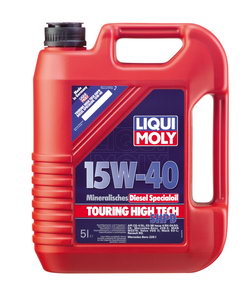 Моторное масло Liqui moly Touring High Tech SHPD-Motoroil 15W-40 Basic 5л