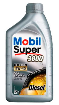   Mobil Super 3000 Diesel 5W-40 1