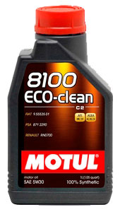   Motul 8100 Eco-clean 1