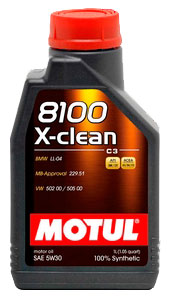   Motul 8100 X-clean 1