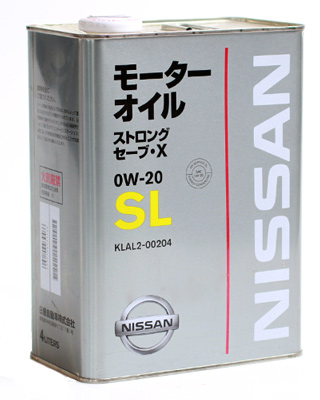   Nissan Strong Save X 0W-20 SL 4