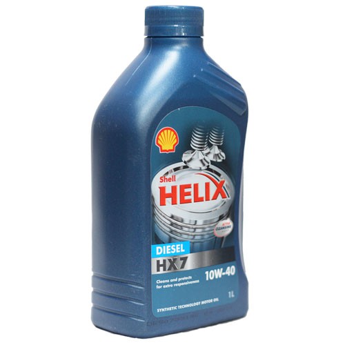 Моторное масло Shell Helix Diesel HX7 10W-40 1л