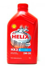 Моторное масло Shell Helix HX3 C 5W-30 1л