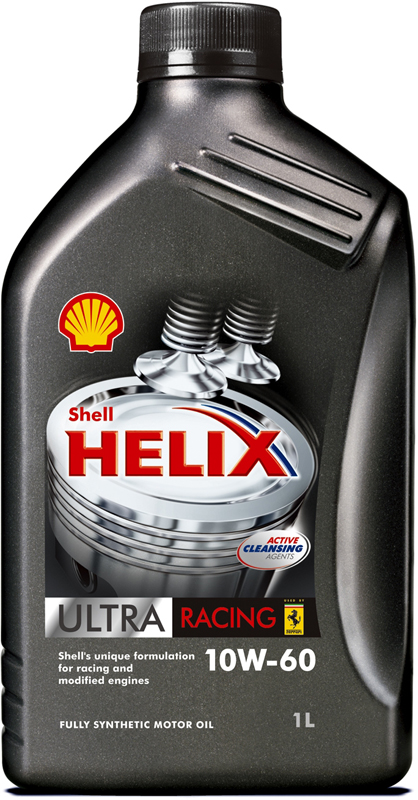 Моторное масло Shell Helix Ultra Racing 10W-60 1л