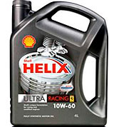 Моторное масло Shell Helix Ultra Racing 10W-60 4л