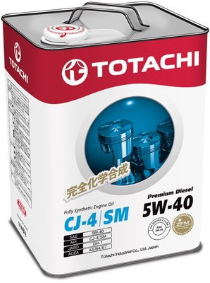   Totachi Premium Diesel 5W-40 6