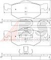 A.B.S. 37255 Комплект тормозных колодок, дисковый тормоз
