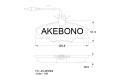 AKEBONO AN4058WK   ,  