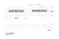 AKEBONO AN-4067WK   ,  