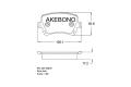 AKEBONO AN-4367K   ,  