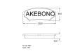 AKEBONO AN486K   ,  