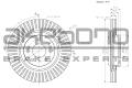 AKEBONO BN-0599E  