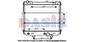 AKS DASIS 520030N Радиатор, охлаждение двигателя