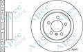 APEC braking DSK2594 Тормозной диск