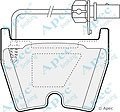 APEC braking PAD1378   ,  