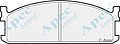 APEC braking PAD483 Комплект тормозных колодок, дисковый тормоз