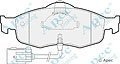 APEC braking PAD802  ,   