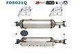 AS FD5021Q Сажевый / частичный фильтр, система выхлопа ОГ