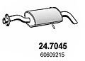 ASSO 24.7045 Глушитель выхлопных газов конечный