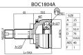 B-RING BOC1804A   FORST (ABS 48) Hyundai Solaris / KIA Rio III 11-