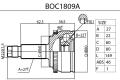 B-RING BOC1809A   FORST (ABS 46) Kia Ceed / Hyundai i30 06-12