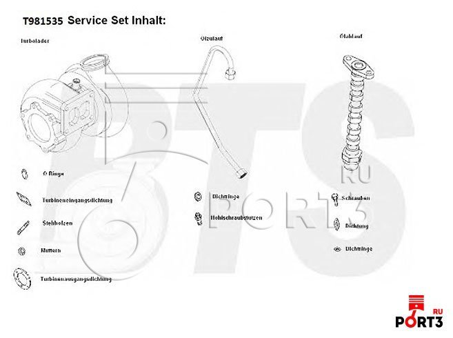 BAUER+PARTS T981535