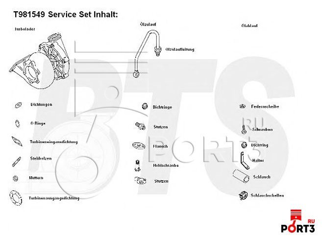 BAUER+PARTS T981549