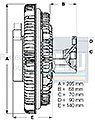 BERU LK029 ,  