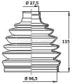 BORG & BECK BCB6411  ,  