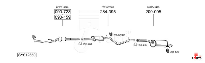 BOSAL SYS12650