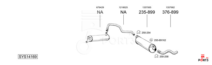 BOSAL SYS14169