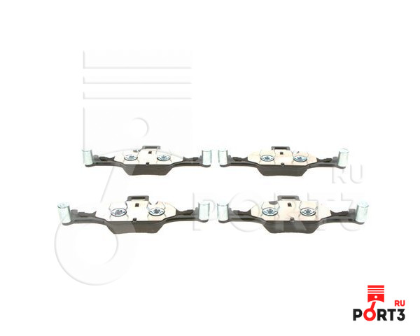 BOSCH 0986424849 Комплект тормозных колодок, дисковый тормоз