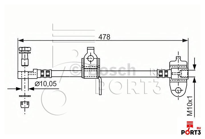 BOSCH 1987481070