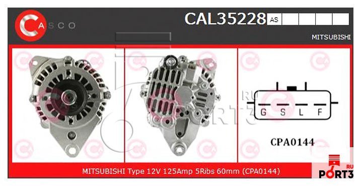 CASCO CAL35228AS