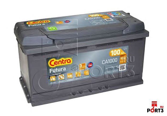 CENTRA CA1000 Аккумулятор, Стартерная аккумуляторная батарея