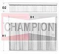 CHAMPION U584  