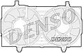 DENSO DER46001 Вентилятор, охлаждение двигателя