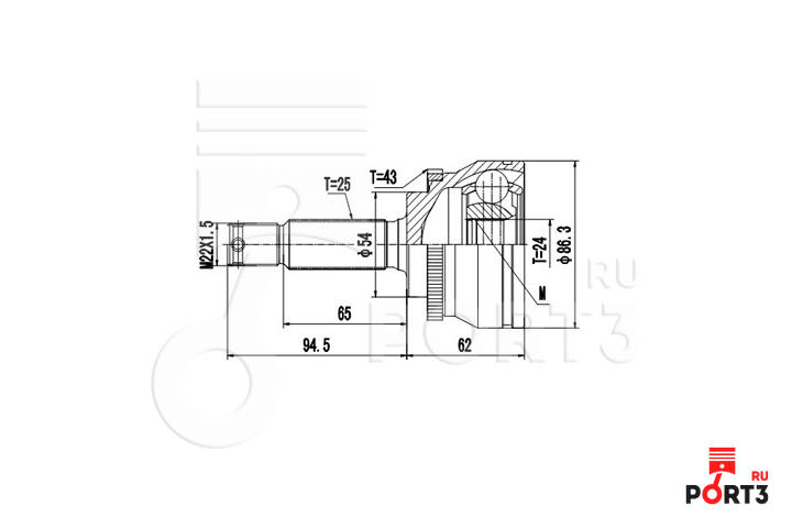 DYNAMATRIX DCV839020